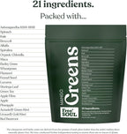 Free Soul Greens | 21 Advanced Greens, Superfoods, and Adaptogens Including KSM-66 Ashwagandha, Vegan & Gluten-Free, Advanced Natural Formula | UK Made | 30 Servings | Mango Flavour