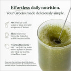 Free Soul Greens | 21 Advanced Greens, Superfoods, and Adaptogens Including KSM-66 Ashwagandha, Vegan & Gluten-Free, Advanced Natural Formula | UK Made | 30 Servings | Mango Flavour