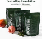 Free Soul Greens | 21 Advanced Greens, Superfoods, and Adaptogens Including KSM-66 Ashwagandha, Vegan & Gluten-Free, Advanced Natural Formula | UK Made | 30 Servings | Mango Flavour