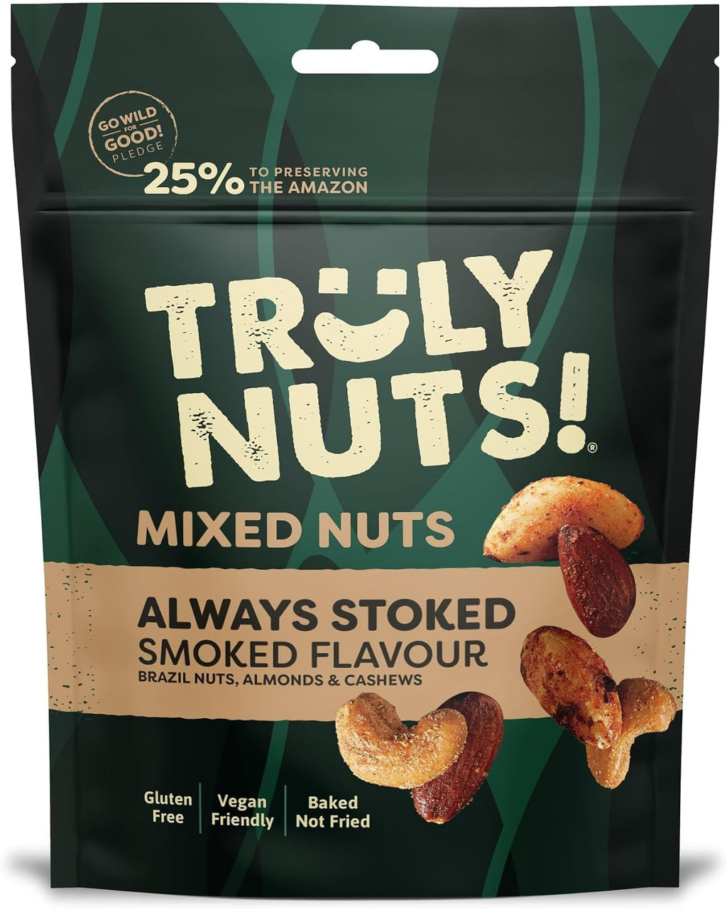 Truly Nuts! Always Stoked Smoked Mixed Nuts 960g