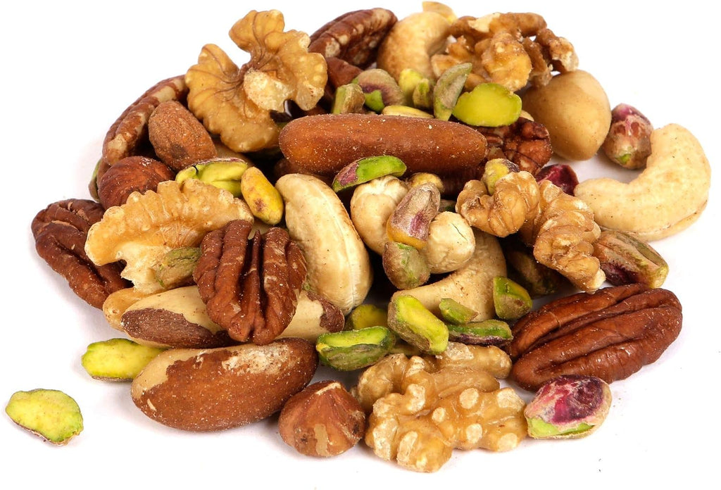 Dorri - Raw Mixed Nuts 1kg | Premium Quality, Healthy Snack, Almond, Brazils, Cashew, Hazelnuts, Pecans, Pistachio Kernel & Walnut (Available from 100g to 5kg)