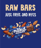 nakd. Variety pack - Raw fruit & nut bars - 100% natural ingredients - No added sugar - Vegan - Gluten free - 18 x 35g bars - 630g